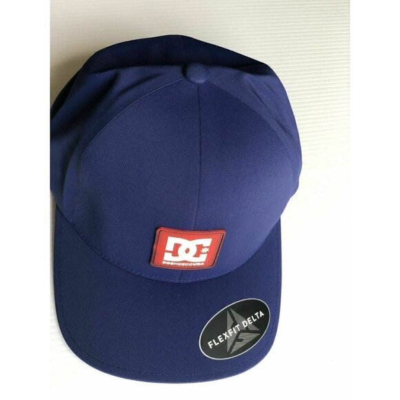 DC Shoes Delta Zen Cap blue/red Size S/M - Picture 2 of 12